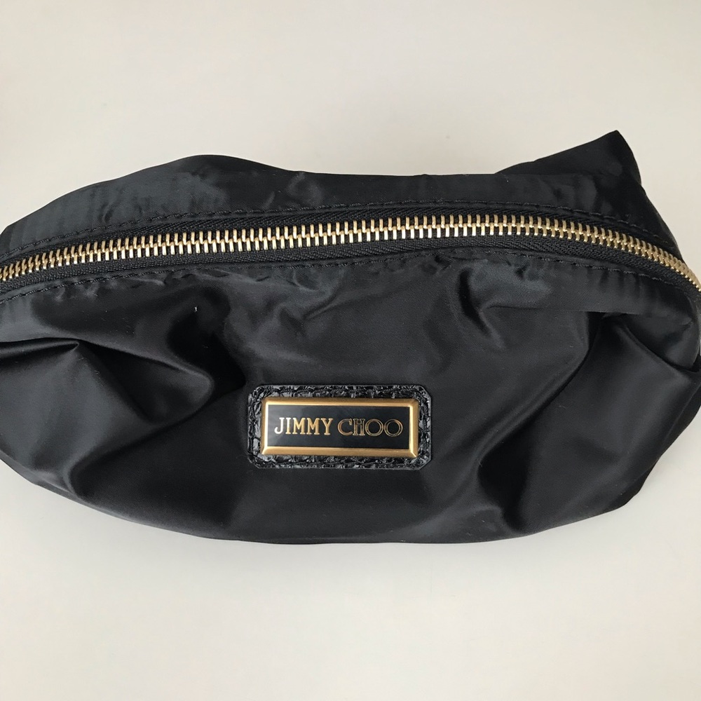 Jimmy Choo Black Make Up Travel Bag